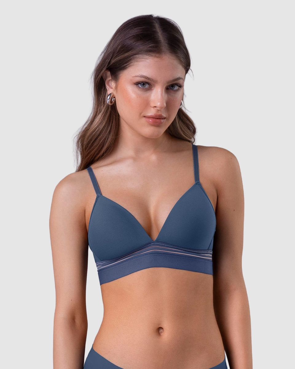 Sujetador ultracómodo sin aros ni estructuras internas