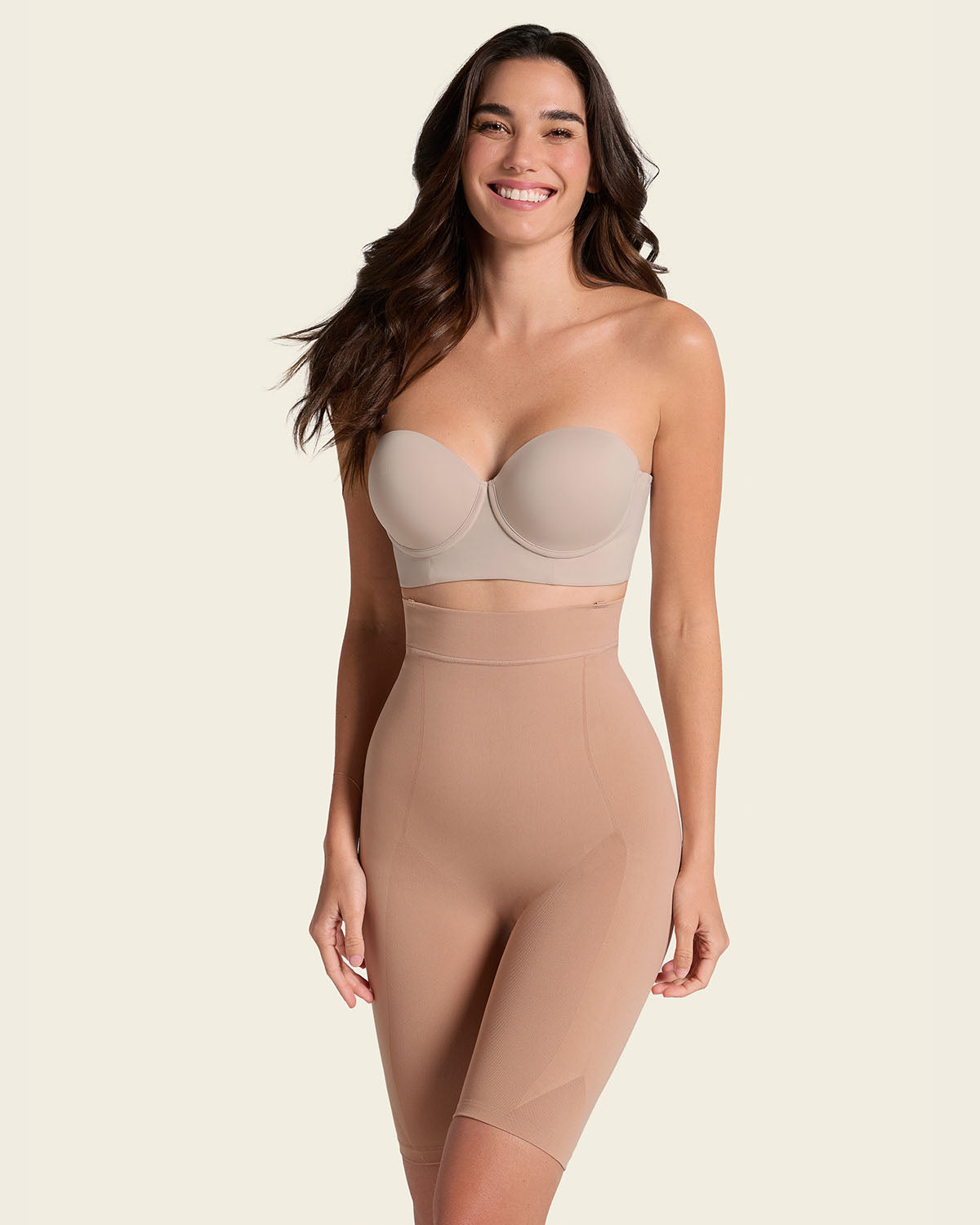 【HerPraha】Quilted lingerie short pt Invisible Extra High-Waisted Shaper Short | Leonisa