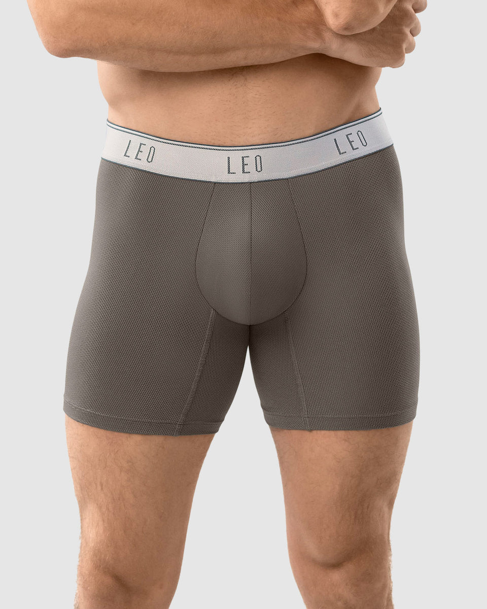 Bóxer medio diseño ergonómico ultrafresco y cómodo en microfibra