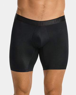 Bóxer largo en microfibra con diseño ergonómico#color_701-negro
