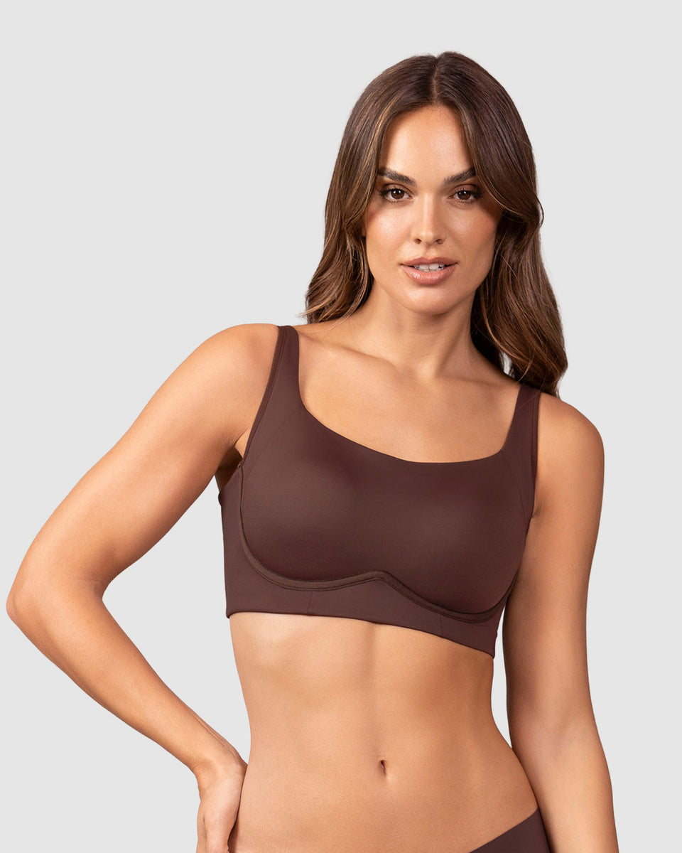 Sujetador sin aro ultracomodo de alto soporte y cubrimiento everyday bra
