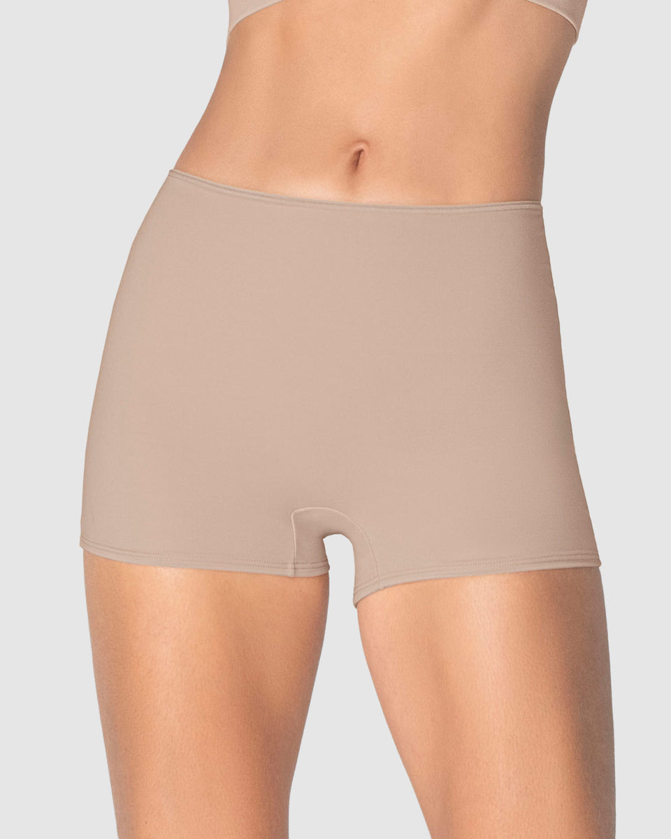 Bóxer corto de control fuerte de abdomen