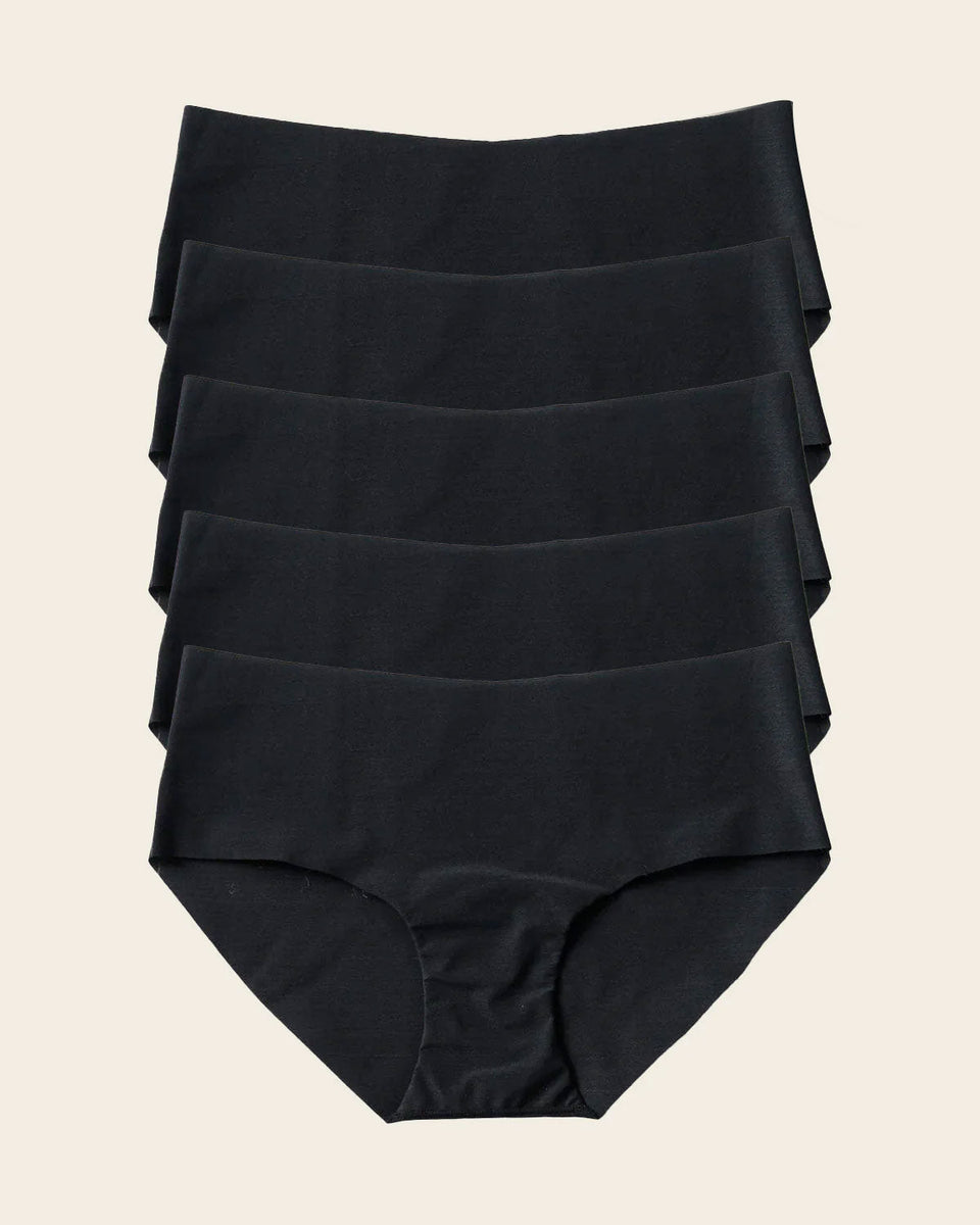 Braga culotte invisible ultraplano sin elásticos y de pocas costuras