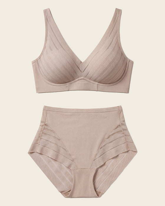 Daily Bra + Stripe Undetectable en Habano Claro