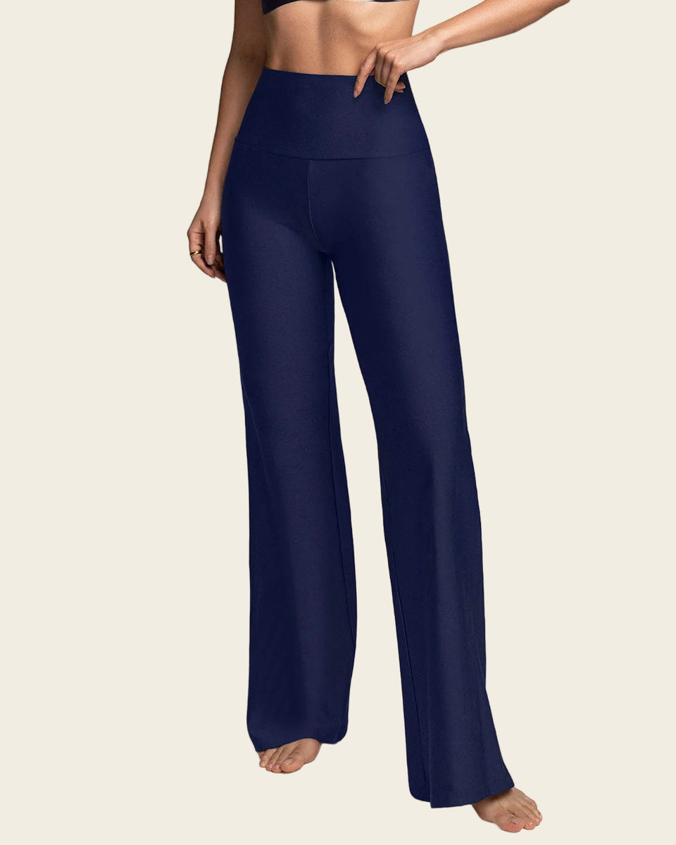 Legging bota recta con compresión de abdomen