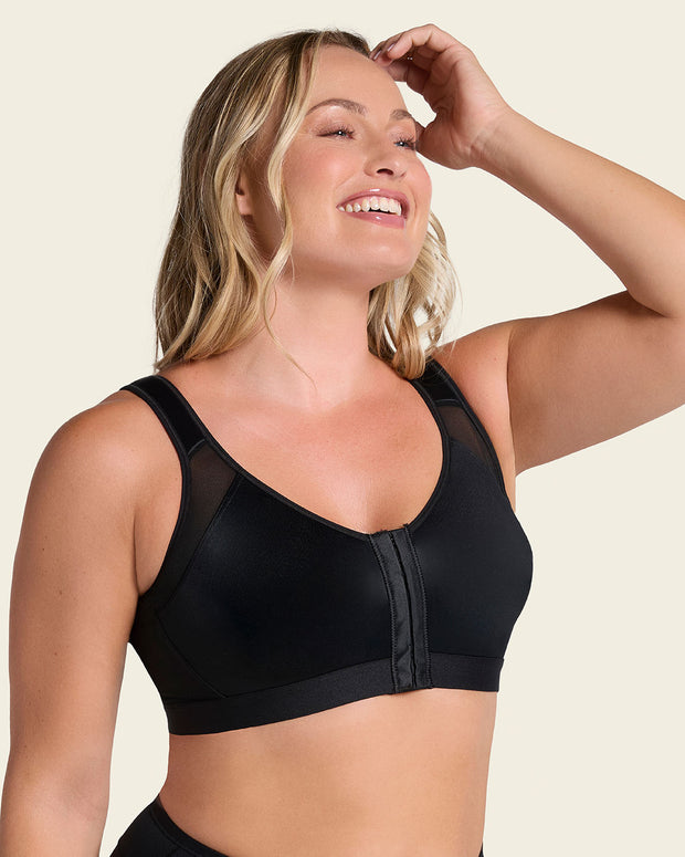 Sujetador facilitador de postura con control de volumen del pecho multi/Functional#color_700-negro