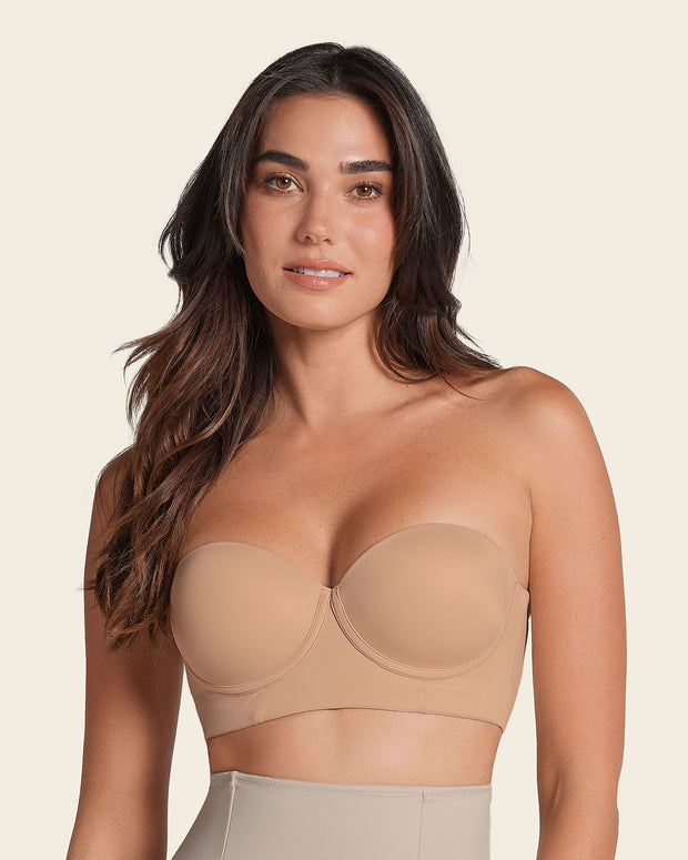 Sin tirantes bustier 360° de perfección#color_801-habano-claro