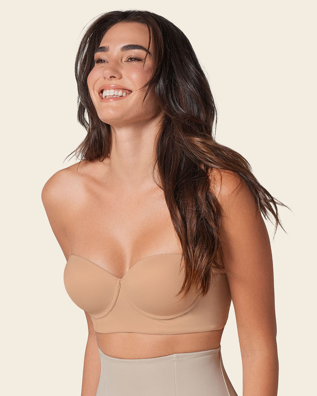 Sin tirantes bustier 360° de perfección#color_801-habano-claro