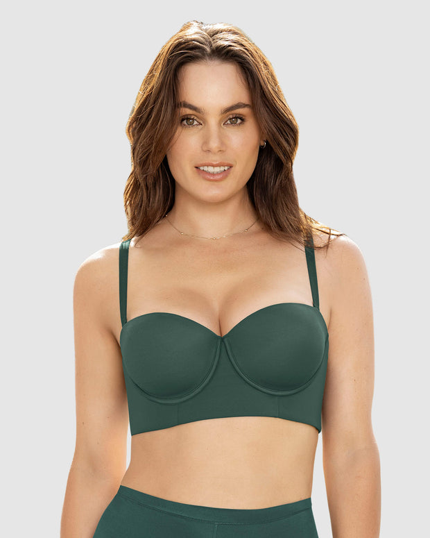 Sin tirantes bustier 360° de perfección#color_661-verde-oscuro