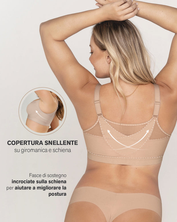 Sujetador facilitador de postura con copas en espuma multibenefit#all_variants