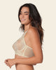 Sujetador tipo bralette en encaje y transparencias#color_898-marfil