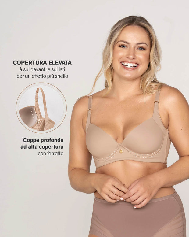 Paquete x 2 sujetadores de push up suave y buen cubrimiento en sisa y espalda Cover Bra#all_variants