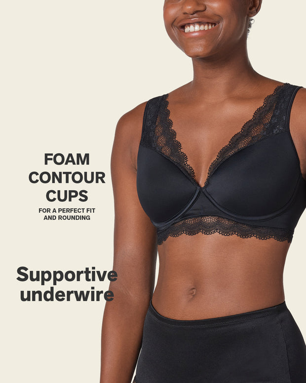 Sujetador de gran cubrimiento: deep coverage bra#color_700-negro
