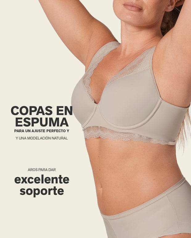 Sujetador de gran cubrimiento: deep coverage bra#color_802-habano-claro