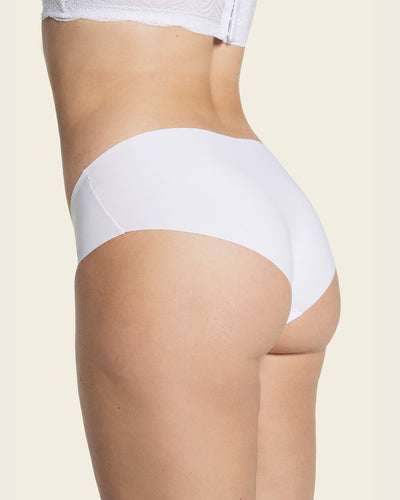 Braga culotte invisible ultraplano sin elásticos y de pocas costuras#color_000-blanco