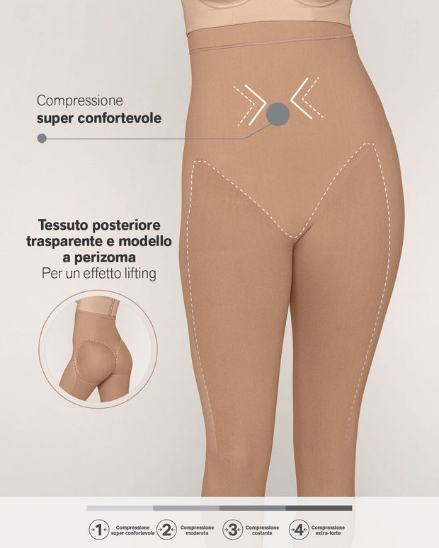 Body pecho libre invisible, con compresión de piernas y realce de glúteos#all_variants
