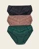 3 bikinis elegantes clásicos y confortables#color_s27-verde-negro-salmon