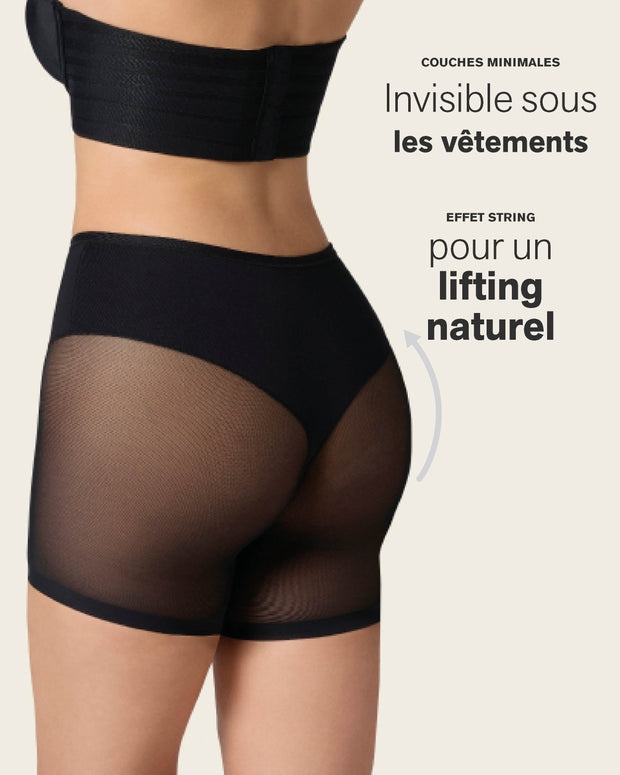 Braga faja invisible de control moderado efecto tanga#color_700-negro