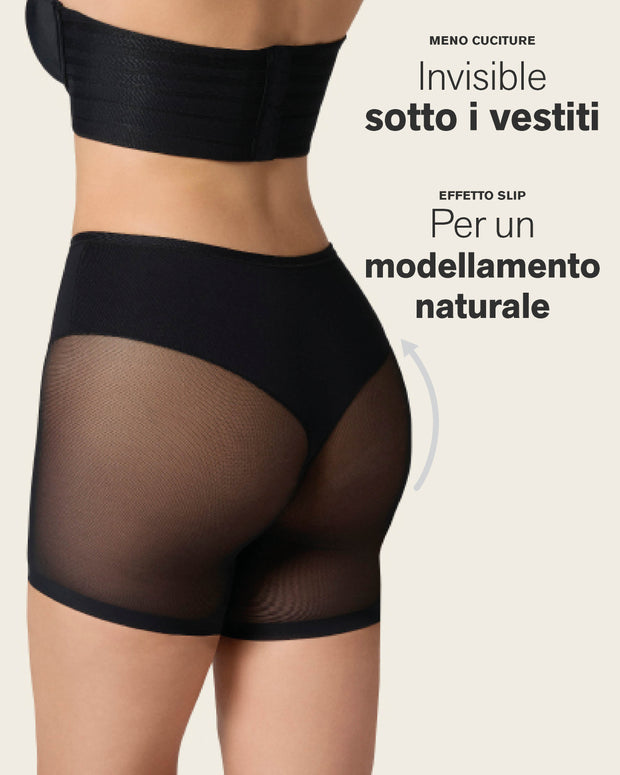 Braga faja invisible de control moderado efecto tanga#color_700-negro