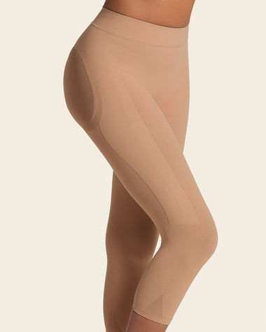 Faja pantalón capri invisible levanta glúteos#color_087-habano