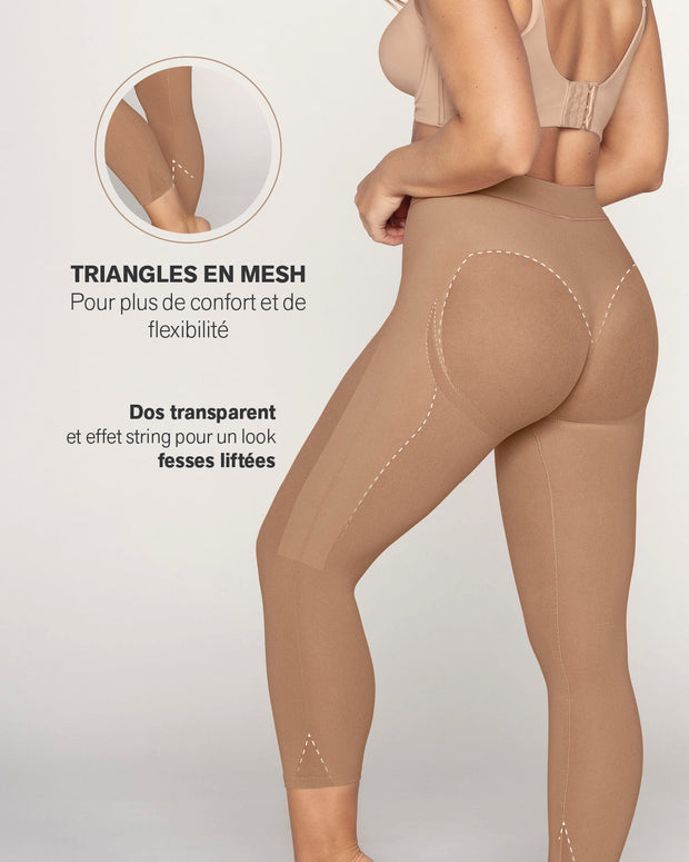 Faja pantalón capri invisible con push up en glúteos#all_variants