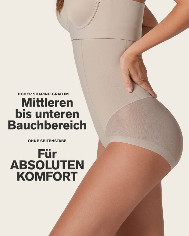 Braga faja invisible de tiro alto y control de abdomen#color_802-habano-claro