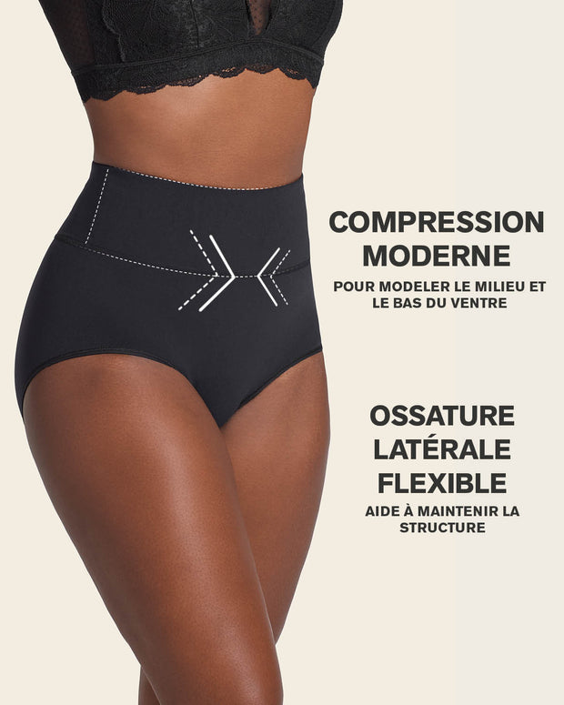 Braga faja de control moderado tiro alto en skinfuse#color_700-negro