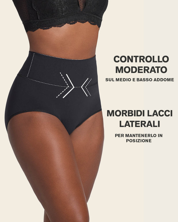 Braga faja de control moderado tiro alto en skinfuse#color_700-negro