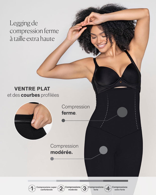 Legging de tiro alto con control fuerte de abdomen#all_variants