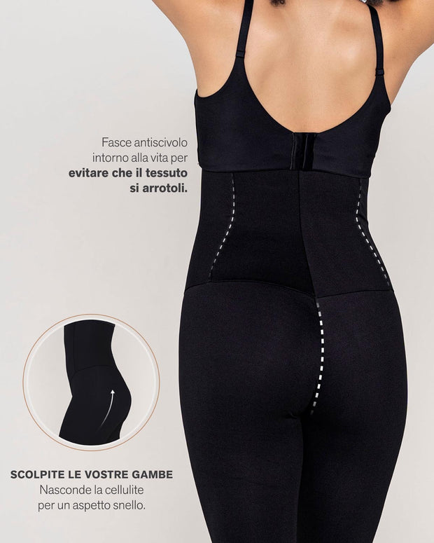Legging de tiro alto con control fuerte de abdomen#all_variants