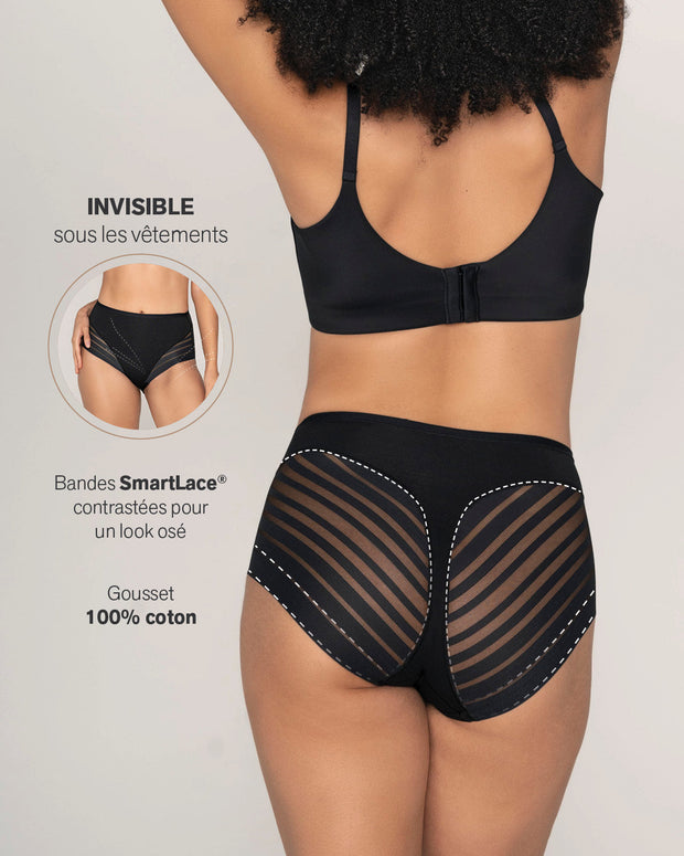 Braga faja clásica con control moderado de abdomen y bandas en tul#all_variants