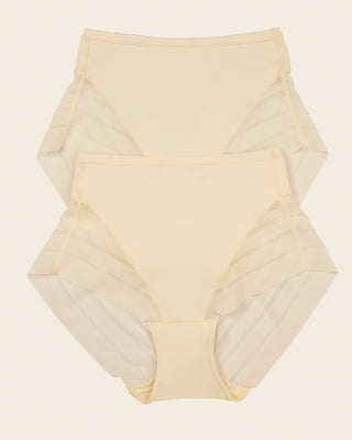 Paquete x 2 braga faja clásicas compresión moderada de abdomen#color_898-marfil