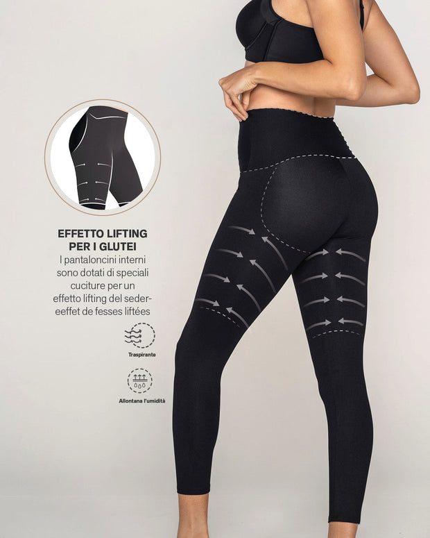 Legging de control con short interno levanta glúteos#all_variants