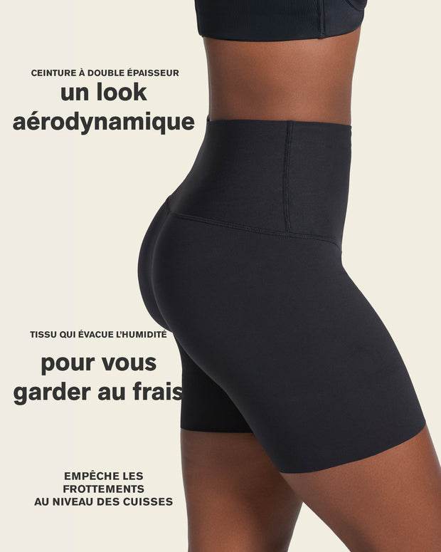 Short de control de abdomen y cintura que disimula la celulitis#color_700-negro