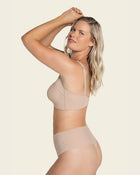 Braga faja tanga de control fuerte tiro alto