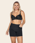 Short de control moderado aspecto invisible con fajón antideslizante