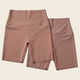 Paquete x 2 shorts de compresión moderada aspecto invisible con fajón antideslizante#color_857-habano