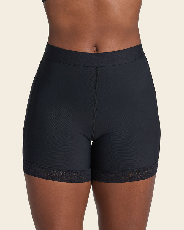 Braga faja tipo short levanta glúteos#color_700-negro