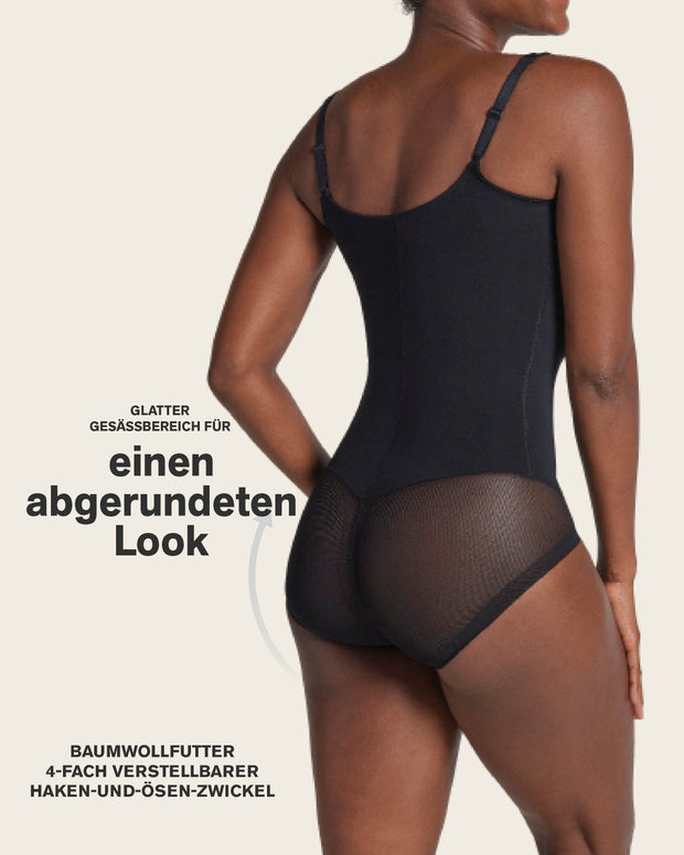 Body de control fuerte y copas con arco#color_700-negro