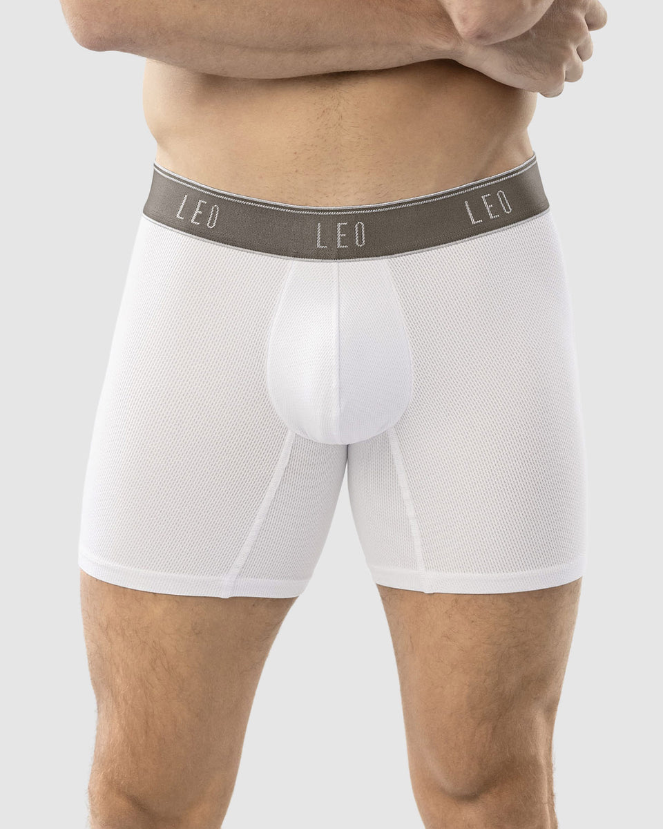 Bóxer medio diseño ergonómico ultrafresco y cómodo en microfibra