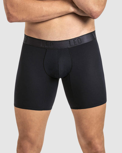 3-Pack Ultra-Light Boxer Briefs with Ergonomic Pouches | Leonisa