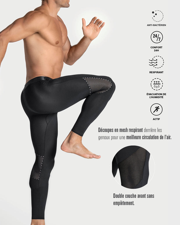 Paquete x 5 licras deportivas en microfibra con mallas transpirables para hombre#all_variants