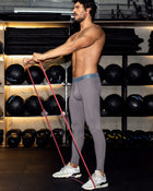 Licra deportiva para hombre con mallas transpirables