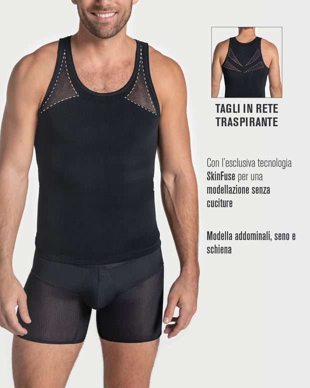 Paquete x 5 camisetas ajustadas para hombre con compresión suave en microfibra#all_variants