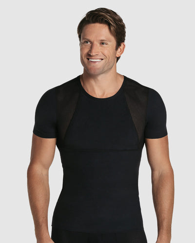 Reducing and compression t -shirts for men