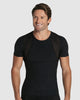 Camiseta manga corta de control moderado#color_700-negro