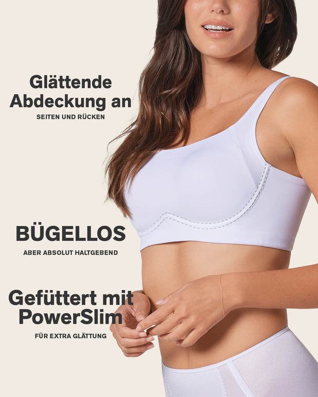 Sujetador sin aro ultracomodo de alto soporte y cubrimiento everyday bra#color_000-blanco