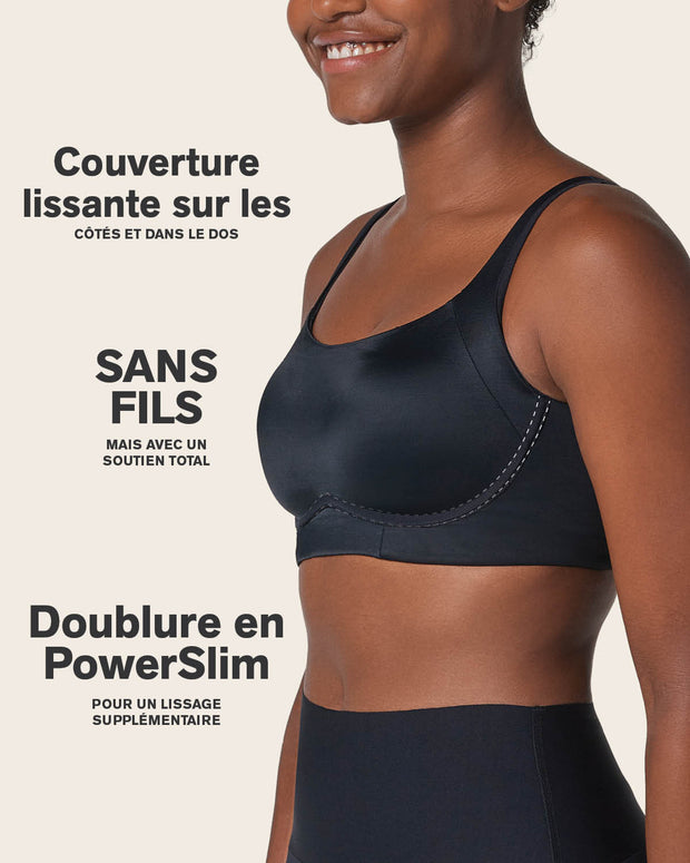 Sujetador sin aro ultracomodo de alto soporte y cubrimiento everyday bra#color_700-negro