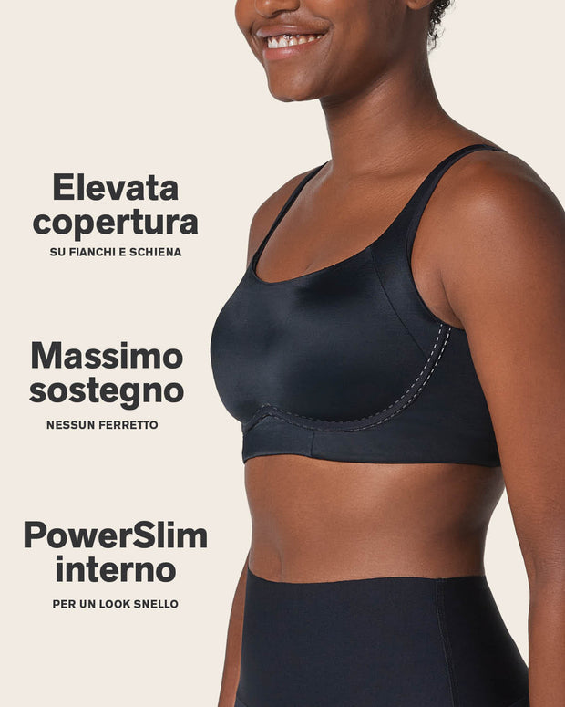 Paquete x 2 sujetadores sin aro ultracómodos de alto soporte y cubrimiento Everyday Bra#color_700-negro