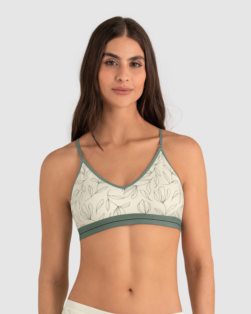 Top en algodón ultracómodo con tirantes graduables